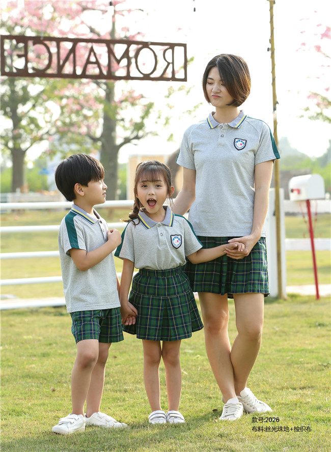 经典灰色系列幼儿园中小学校园服