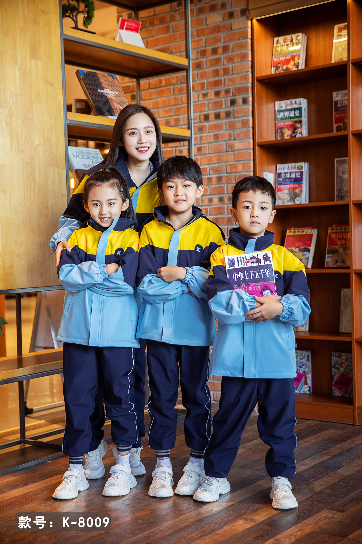 冲锋衣校服园服k8009